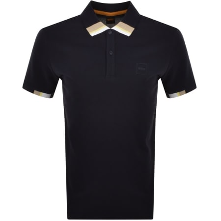 Product Image for BOSS Pedetail Polo T Shirt Navy