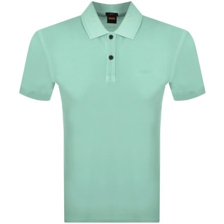 Product Image for BOSS Prime Polo T Shirt Pastel Green