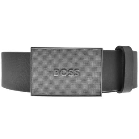 Product Image for BOSS Icon Leather Belt Black