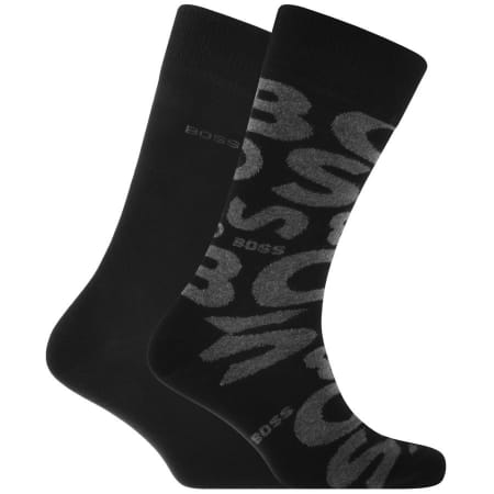 Product Image for BOSS Double Pack Socks Black