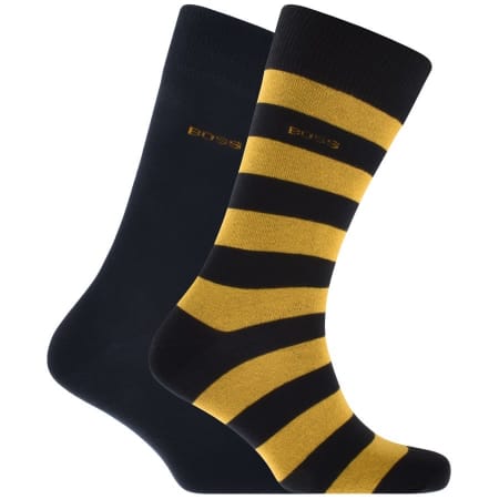 Product Image for BOSS Double Pack Socks Navy