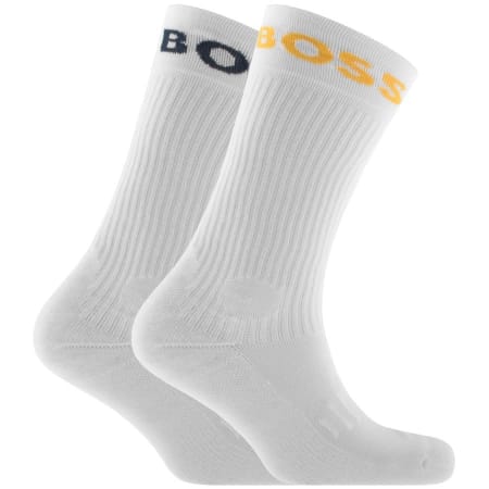 Product Image for BOSS Two Pack Socks White