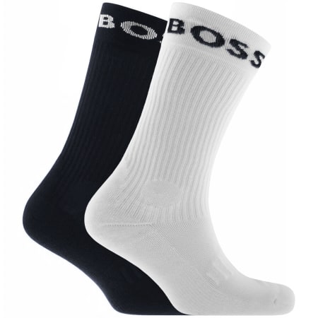 Product Image for BOSS Two Pack Socks Navy
