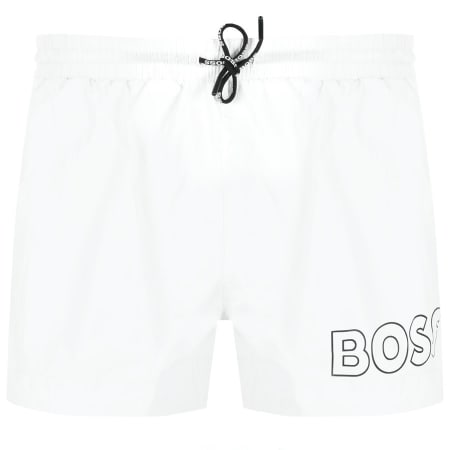 Product Image for BOSS Mooneye Swim Shorts White
