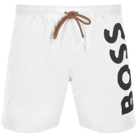 Product Image for BOSS Octopus Swim Shorts White