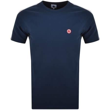 Product Image for Pretty Green Tilby Stripe T Shirt Navy