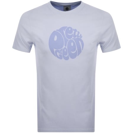Product Image for Pretty Green Gillespie Logo T Shirt Lilac