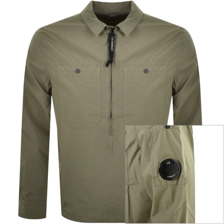 Product Image for CP Company Poplin Shirt Khaki