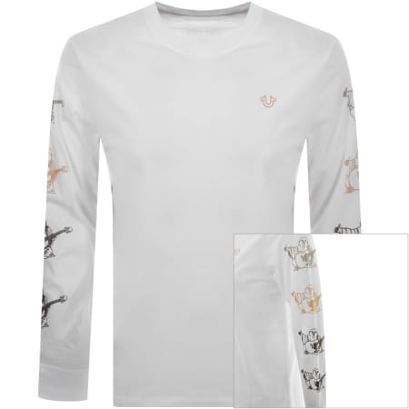 Product Image for True Religion Long Sleeved T Shirt White