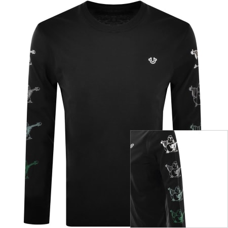 Product Image for True Religion Long Sleeved T Shirt Black