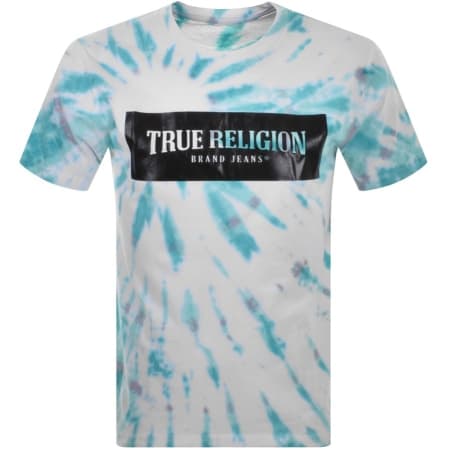 Product Image for True Religion Tie Dye Logo T Shirt White