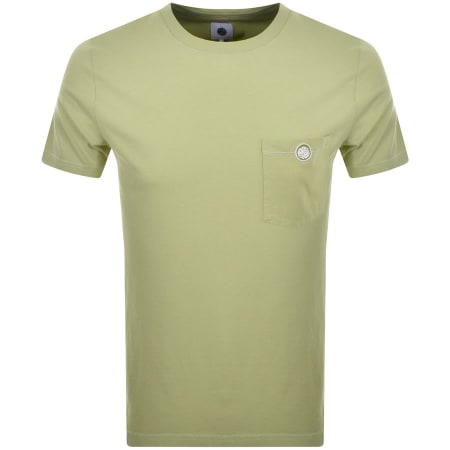 Product Image for Pretty Green Vega Pocket T Shirt Green