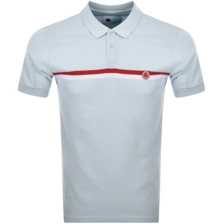 Product Image for Pretty Green Tilby Chest Polo T Shirt Blue
