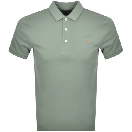 Product Image for Farah Vintage Blanes Polo T Shirt Green