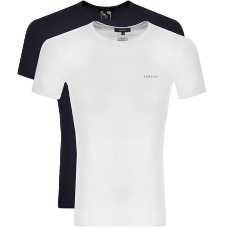Product Image for Versace Two Pack T Shirts White