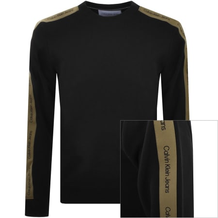 Product Image for Calvin Klein Jeans Tape Sweatshirt Black