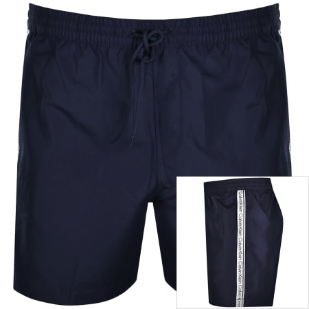 Product Image for Calvin Klein Logo Swim Shorts Navy