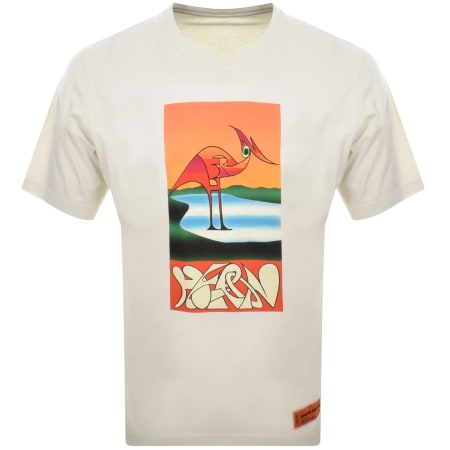 Product Image for Heron Preston Abstract Logo T Shirt Cream