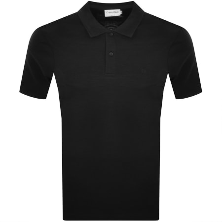 Product Image for Calvin Klein Short Sleeve Polo T Shirt Black