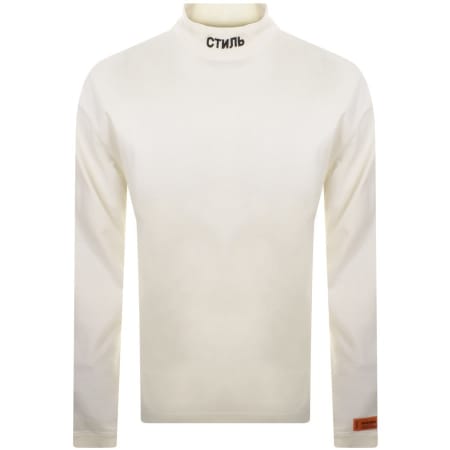 Product Image for Heron Preston Mock Neck Sweatshirt Cream