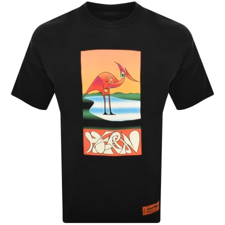 Product Image for Heron Preston Abstract Logo T Shirt Black