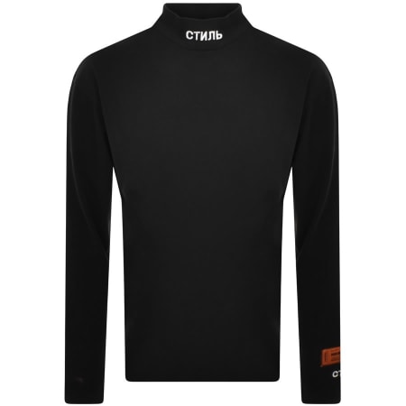 Product Image for Heron Preston Mock Neck Sweatshirt Black