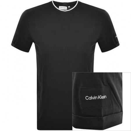 Product Image for Calvin Klein Short Sleeve T Shirt Black
