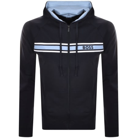 Product Image for BOSS Bodywear Lounge Authentic Hoodie Navy