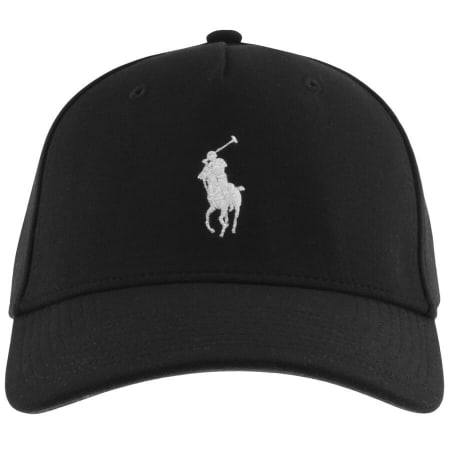 Product Image for Ralph Lauren Logo Baseball Cap Black