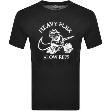 Product Image for Nike Training Dri Fit Humour Logo T Shirt Black