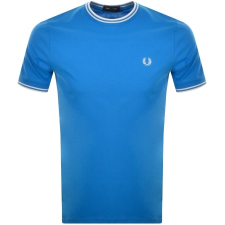 Product Image for Fred Perry Twin Tipped T Shirt Blue