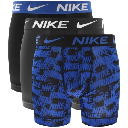 Product Image for Nike Logo 3 Pack Boxer Shorts Black