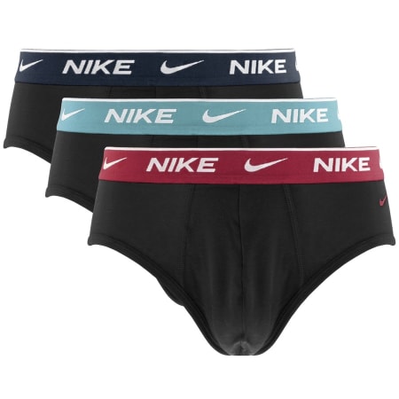 Product Image for Nike Logo 3 Pack Boxer Briefs Black