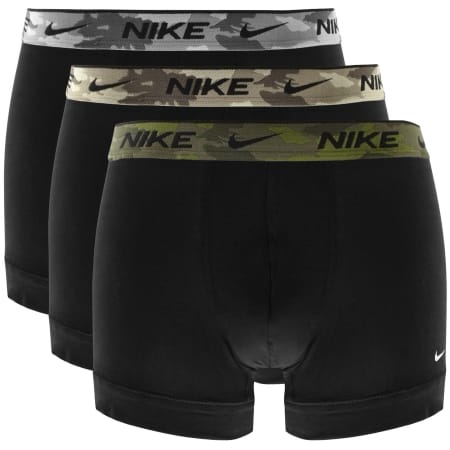 Product Image for Nike Logo 3 Pack Boxer Trunks Black