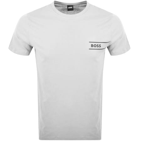 Product Image for BOSS Short Sleeve Crew Neck T Shirt White