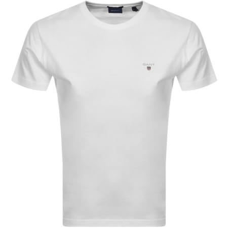 Product Image for Gant Original Short Sleeve T Shirt White