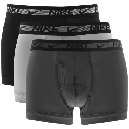 Product Image for Nike Logo 3 Pack Boxer Trunks Black