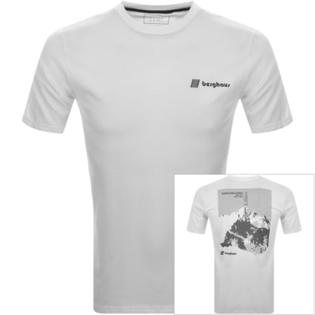 Product Image for Berghaus Kanchenjunga Static T Shirt White