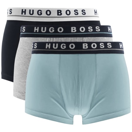 Product Image for BOSS Underwear Three Pack Boxer Trunks Grey