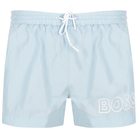 Product Image for BOSS Mooneye Swim Shorts Blue