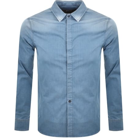 Product Image for Replay Long Sleeved Shirt Blue