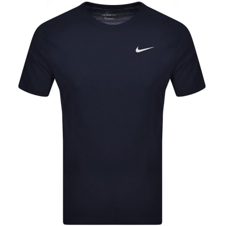 Product Image for Nike Training Dri Fit Logo T Shirt Navy
