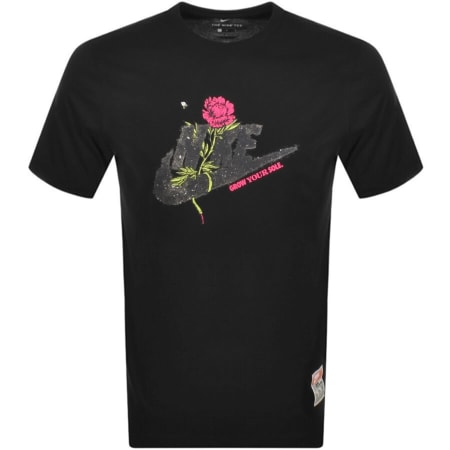 Product Image for Nike Hybrid Short Sleeve Logo T Shirt Black