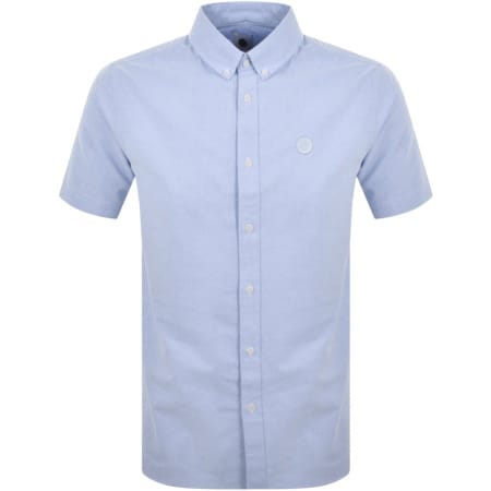 Product Image for Pretty Green Oxford Short Sleeve Shirt Blue