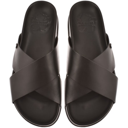 Product Image for Ted Baker Oscarr Leather Sliders Black