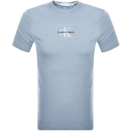 Product Image for Calvin Klein Jeans Monogram T Shirt Blue
