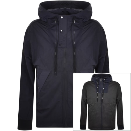 Product Image for BOSS Seeger Full Zip Hoodie Navy