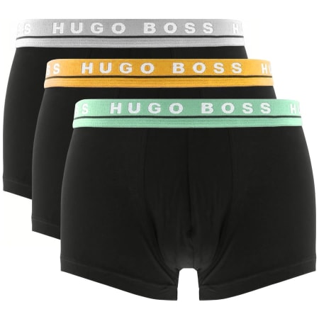 Product Image for BOSS Underwear Three Pack Boxer Trunks Black