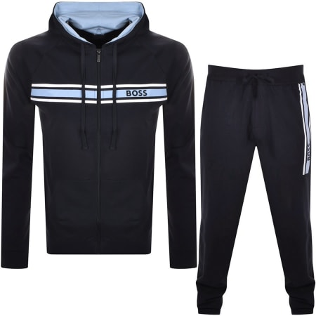 Product Image for BOSS Bodywear Lounge Tracksuit Navy