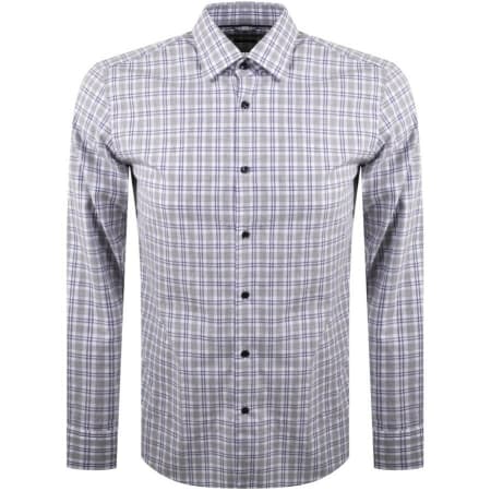 Product Image for BOSS Nolan Long Sleeved Shirt Grey